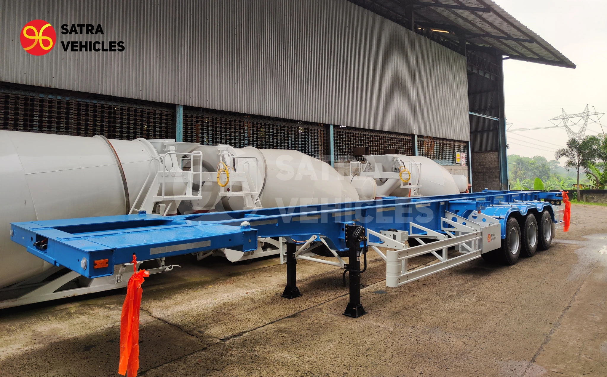 CIMC Trailer Skeleton 40 FT photo