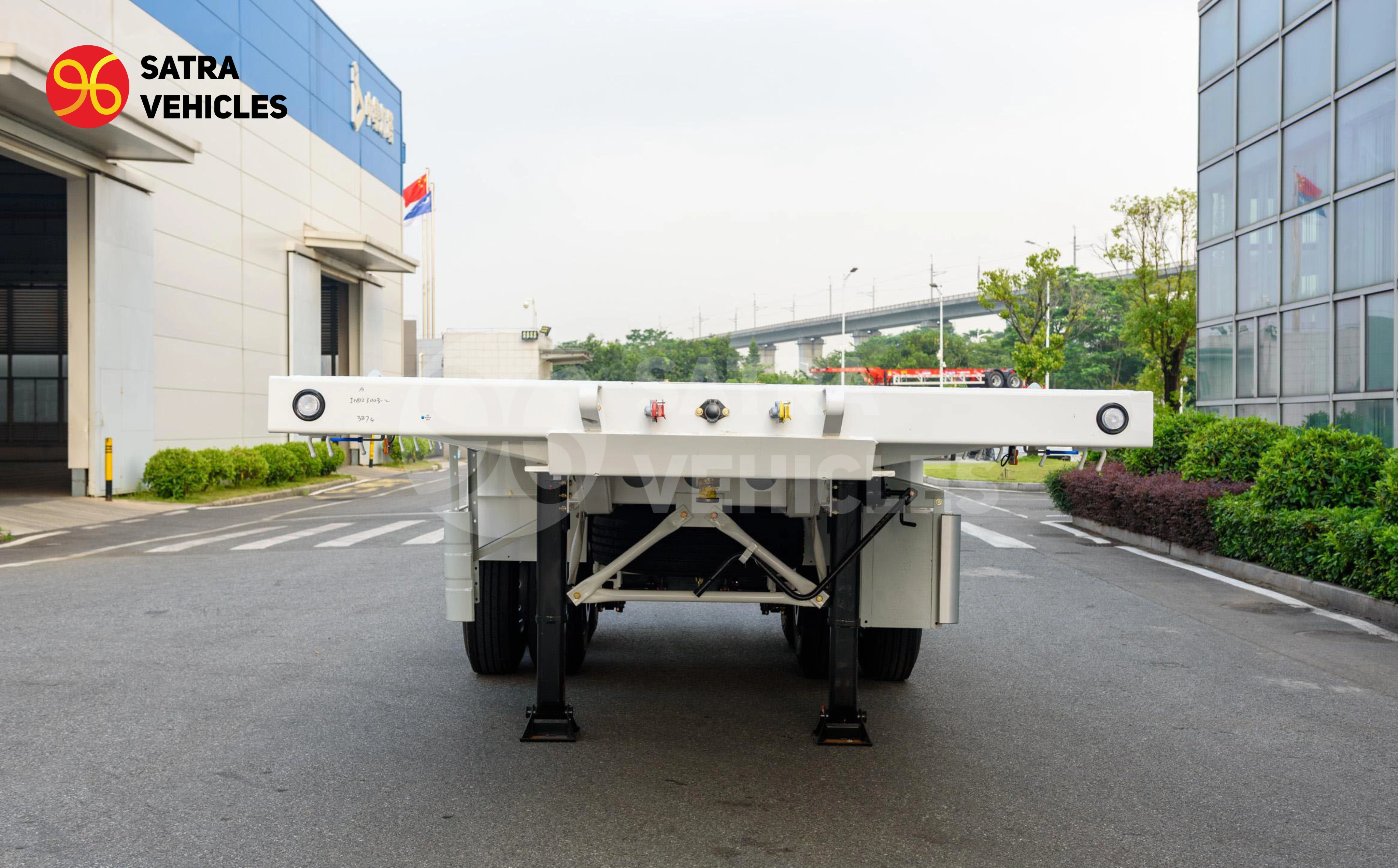 CIMC Trailer Flatbed 20 FT photo